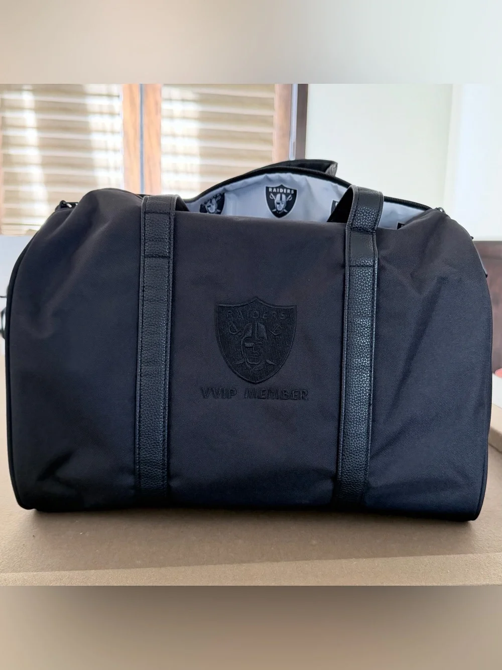 Exclusive VVIP Member Raiders Duffel Bag